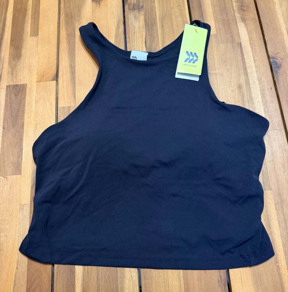 All In Motion High Neck Tank Size L Black